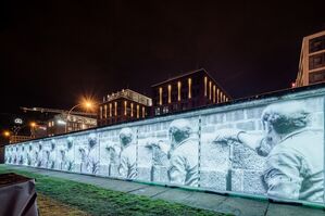 3D-Video an der East-Side-Gallery, Foto: Alexander Rentsch
