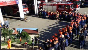 Antreten zum Wettbewerb: Der Feuerwehrnachwuchs zeigte in Woltersdorf sein Können!