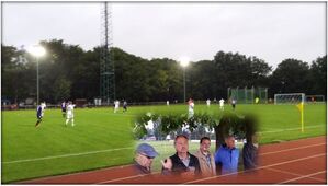 Gute Laune am Spielfeldrand - Jörg Vogelsänger im Gespräch fernab der Hektik des Alltages