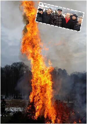 Das Knutfeuer von Birkenstein