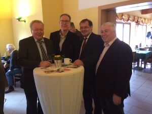 Jürgen Henze, BM, Martin Eichhorst, Vors. NTC 93e.V., Jörg Vogelsänger, Klaus Ahrens,