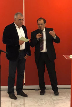 Udo Folgart, Sprecher für Ländlicher Raum/ Landwirtschaft und Agrarminister Jörg Vogelsänger