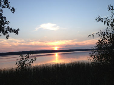 Sonnenuntergang am Scharmützelsee